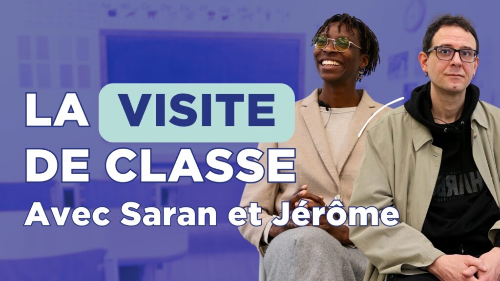 Saran et Jerome La visite de classe|Visite de classe Clémence et Anne