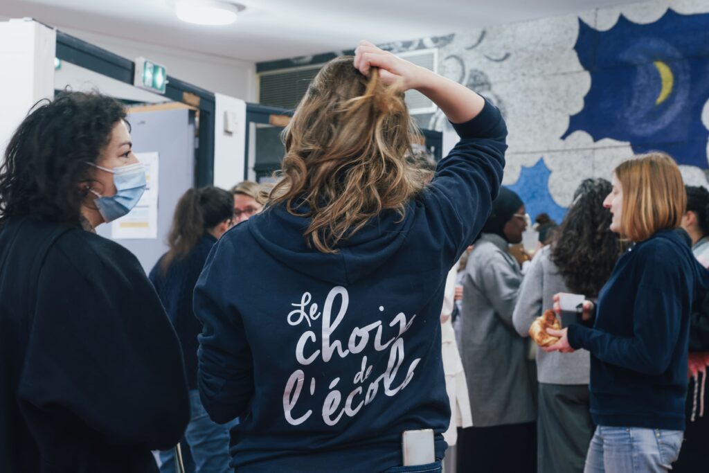 Accompagnement par un membre de l’équipe du Choix de l’école