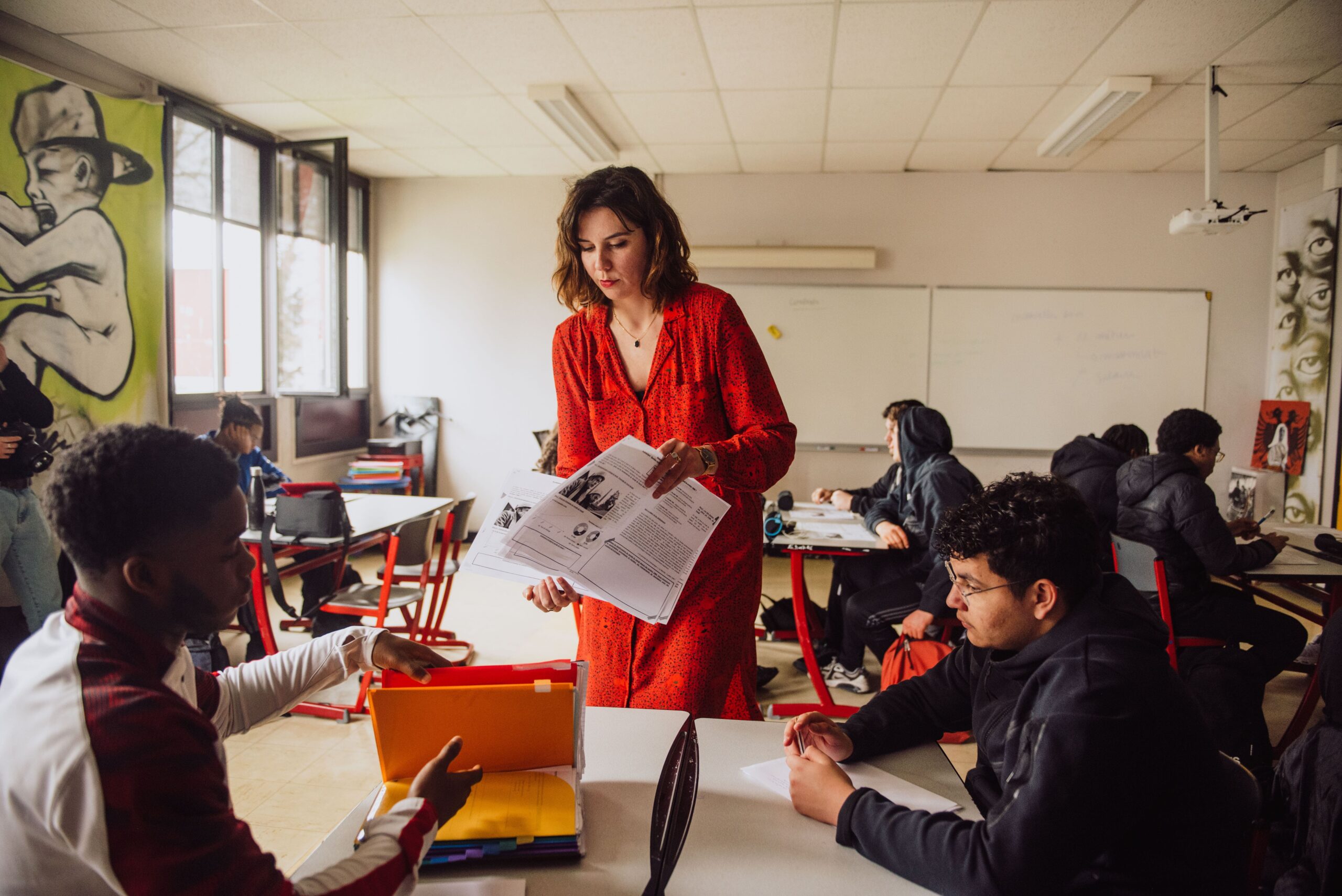 Notre histoire 9 Le Choix de l’école accompagne des professeurs en lycée professionnel