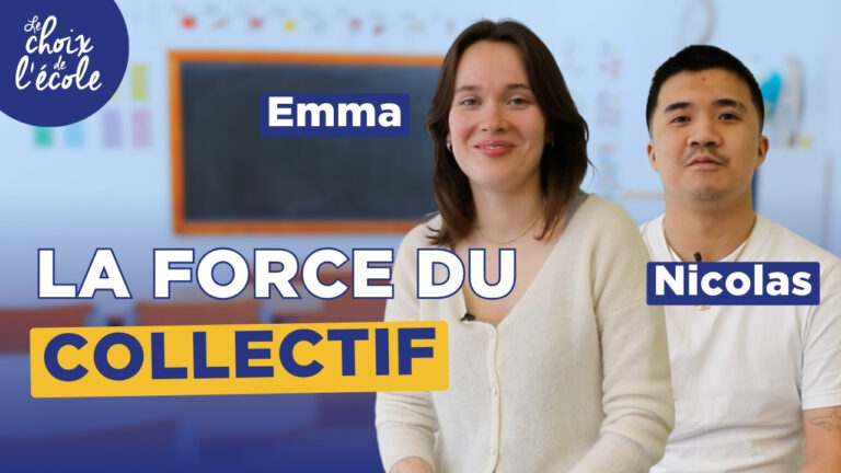 Vidéo sur la force du collectif Emma et Nicolas