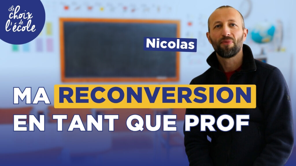 Nicolas Dhooge, prof de maths au collège