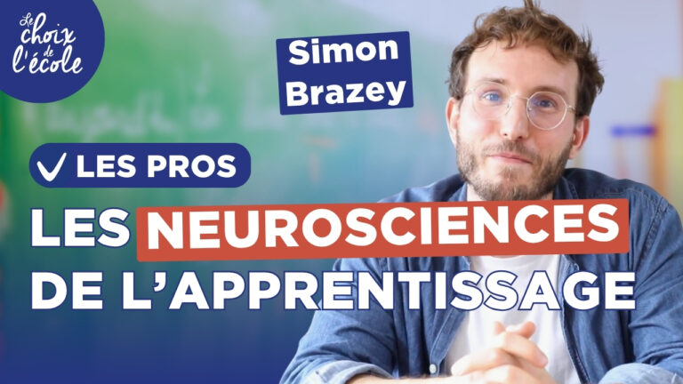 Simon Brazey, les neurosciences de l'apprentissage