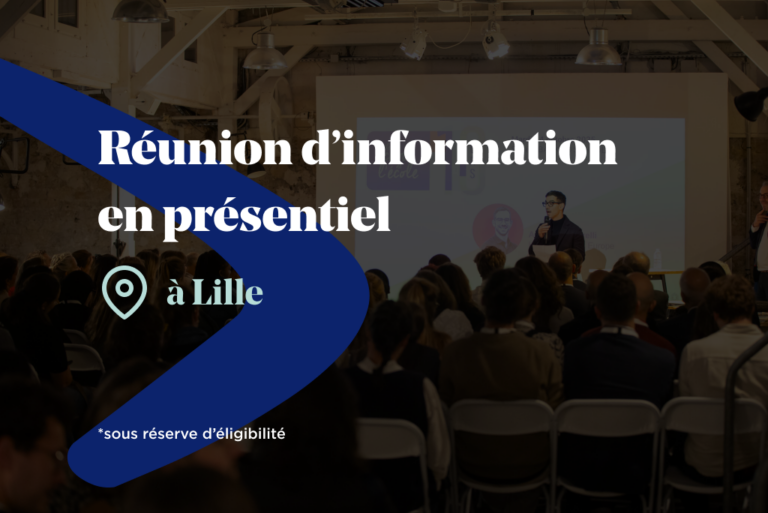 Réunion d'information en présentiel à Lille