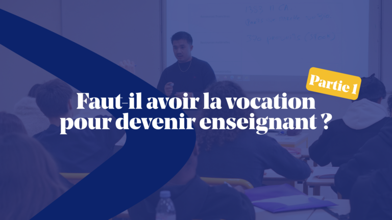 Faut-il avoir la vocation pour devenir enseignant ?
