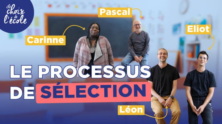 Miniature de la vidéo des quatre professeurs parlant de la sélection